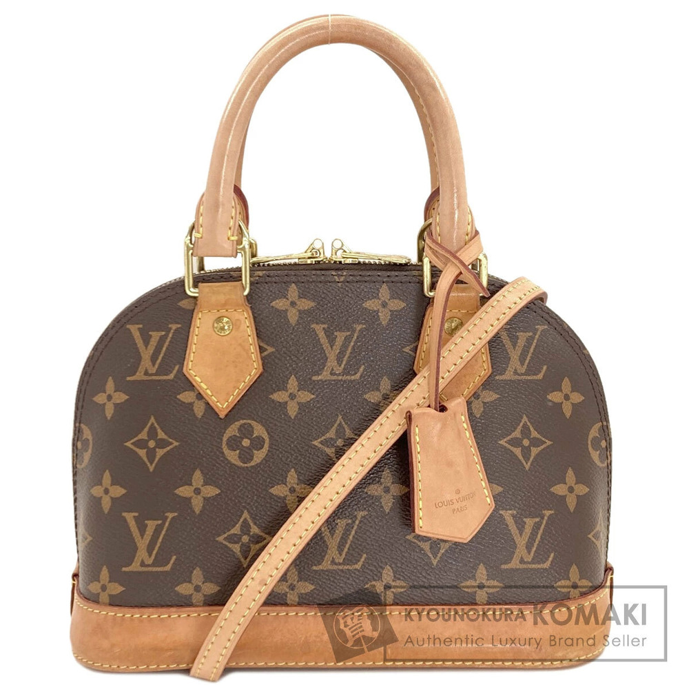 Louis Vuitton Alma Handbag Monogram Canvas